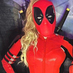 Deadpool 3 Deadpool & Wolverine | Lady Deadpool Cosplay Costume